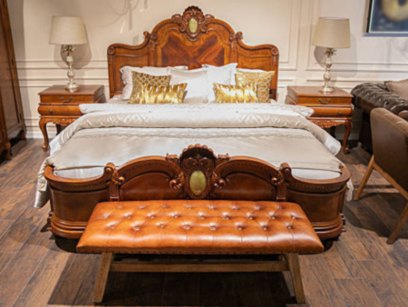 Wooden King Bed